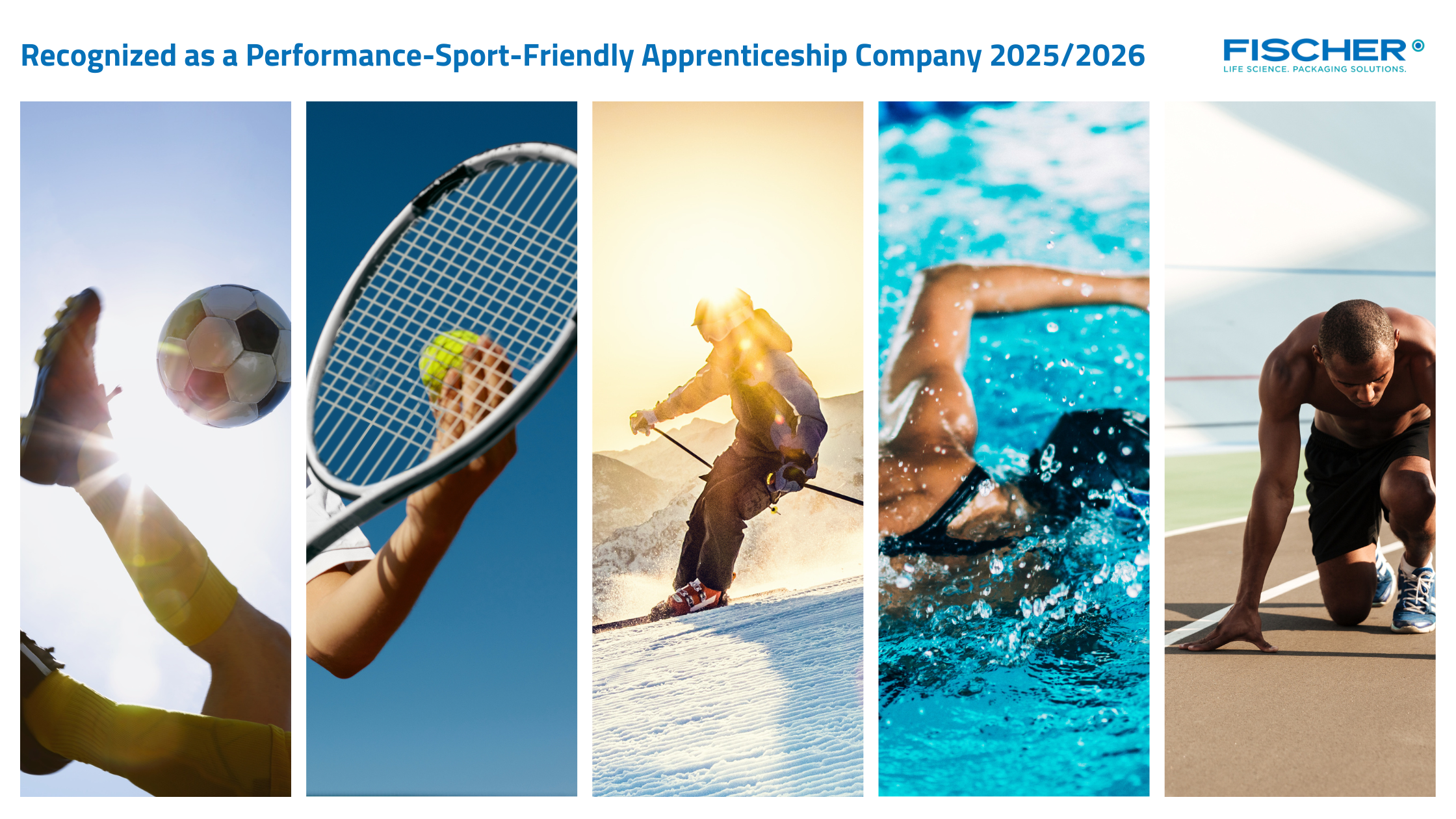 Recognized as a Performance-Sport-Friendly Apprenticeship Company 2025/2026